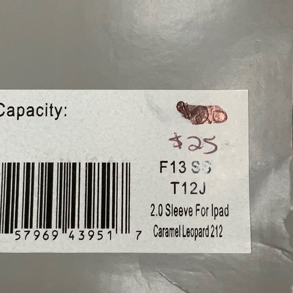 Jansport DIGITAL SLEEVE - Caramel Leopard - Picture 6 of 6